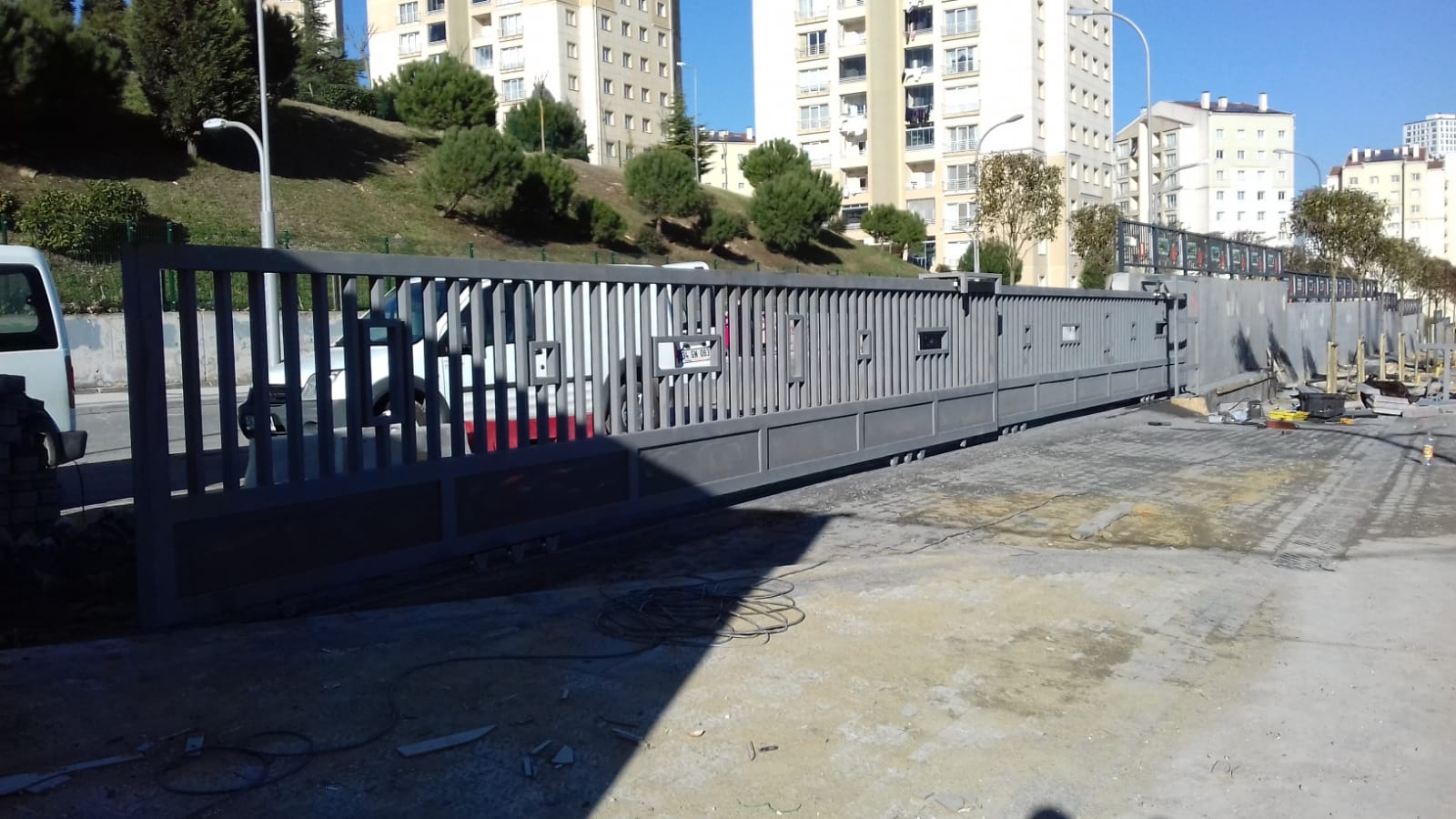 Yana kayar bahçe kapısı 
